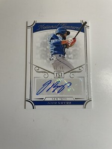 2021 PANINI NATIONAL TREASURES JOSE REYES AUTO /99 NEW YORK METS