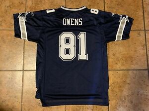 Dallas Cowboys Terrell Owens Youth Large fits sizes 18-20 jersey