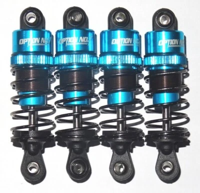 Option No. 1 Shock Absorbers for On Road RC Car 55mm Tamiya UK TT01 TT02 SELLER - Image 1 of 4