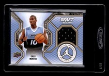 2010-11 SP Authentic Jordan Brand Classic #JCGM Greg Monroe Jersey EXACT SCAN