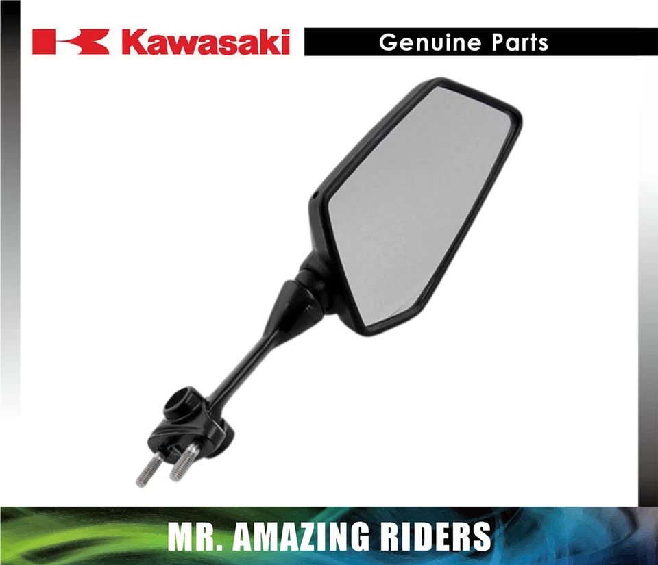 KAWASAKI GENUINE OEM 2008 - 2012 NINJA 250R LEFT MIRROR ASSEMBLY 56001-0098 - Imagem 1 de 1