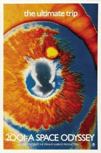 2001 A SPACE ODYSSEY MOVIE POSTER Stanley Kubrick RARE - Picture 1 of 1