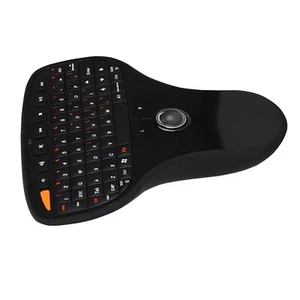 N5901 QWERTY Keyboard Trackball 2.4G Wireless Mini USB MultiMedia Keyboard F GFL - Picture 1 of 22