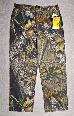Pantalones de Carpintero Browning Para Hombres 36x32 Camuflados Roble Musgo Drifter Corte Bota Caza Foto 1 de 4