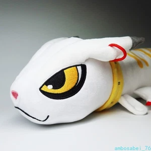 Digimon Q-Style Gatomon Plush U-Shaped Neck Pillow - Cute Stuffed Animal Cushion - Picture 1 of 6