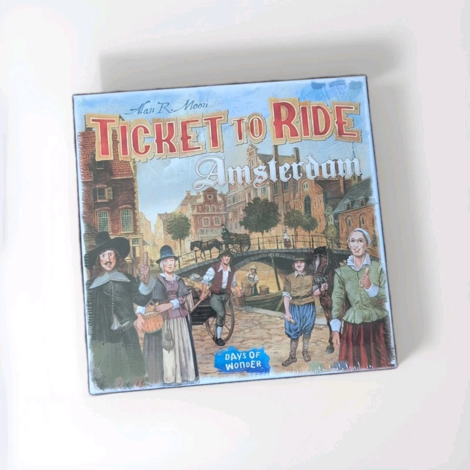 Ticket to Ride Amsterdam Board Game by Days of Wonder NIB New - Image 1 of 1