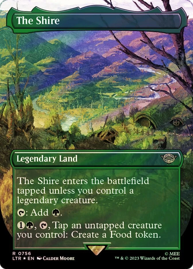 MTG SURGE FOIL The Shire  - The Lord of the Rings #756 - Image 1 of 1