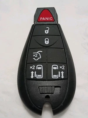 REPL 2008-2016 CHRYSLER TOWN & COUNTRY KEYLESS REMOTE KEY FOB IYZ-C01C UNLOCKED - Image 1 of 2