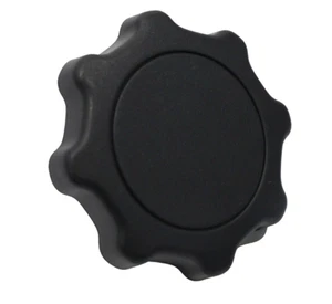 Audi A1 8X Front Seat Lumbar Adjustment Knob Wheel Soul Black Genuine 1J0881671G - Picture 1 of 4