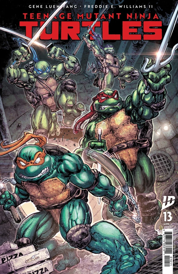 TEENAGE MUTANT NINJA TURTLES #13 CVR A FREDDIE WILLIAMS II (10/12/2025)