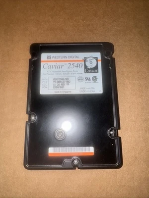 Western Digital Caviar 2540 HDD 3.5" IDE Hard Drive 540MB For Parts - Image 1 of 4