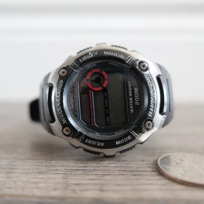 CASIO Wave Ceptor WV200A Iluminador Hora Mundial Alarme Chrono Resistente à Água  - Imagem 1 de 3