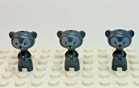 LEGO DISNEY PRINCESS BRAVE MOVIE 41051 Bear Brother Minifig Lot of 3
