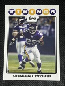 2008 Topps #90 Chester Taylor Minnesota Vikings - Bild 1 von 2