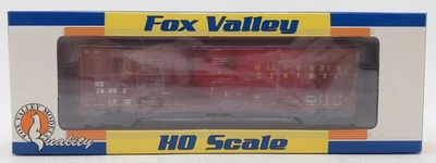 Fox Valley Models FVM30210 HO Scale Wisconsin Central 7-Post Boxcar #26093 NIB - Image 1 of 2
