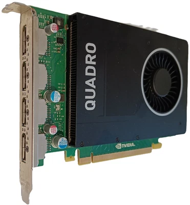 NVIDIA QUADRO M2000 - 4 GB DDR5 128 BIT - SCHEDA GRAFICA/VIDEO - 4 X DisplayPort - Immagine 1 di 4