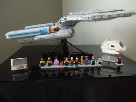LEGO ICONS:Star Trek Enterprise (10356) Used (READ)
