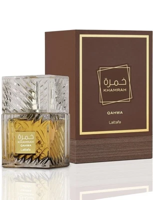 Khamrah Qahwa EDP Perfume By Lattafa 100 ML - Eau de Parfum Brand New Sealed