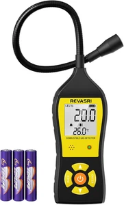 Rilevatore Di Perdite Di Gas Portatile per Gas Naturale, GNL, GPL Con Allarme Ac - Foto 1 di 12