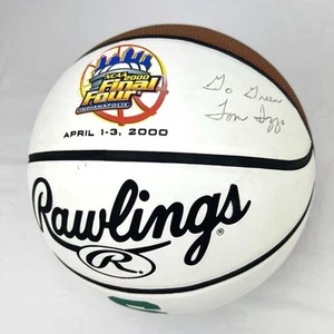 Tom Izzo SIGNIERT Basketball NCAA 2000 Final Four Michigan State Spartans Rawlings - Bild 1 von 10