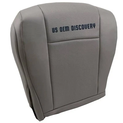 Ford E150 E250 2011 2012 parte inferior del lado del conductor cubierta de asiento de vinilo perforada gris Foto 1 de 3