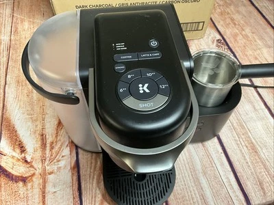 Keurig K-Cafe 4-Cup Coffee Maker Black Fully Tested Great Condition Milk Frother - Image 1 of 4