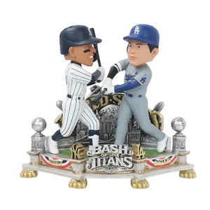 Aaron Judge Shohei Ohtani 2024 World Series Bash of the Titans Foco Bobblehead - Bild 1 von 4