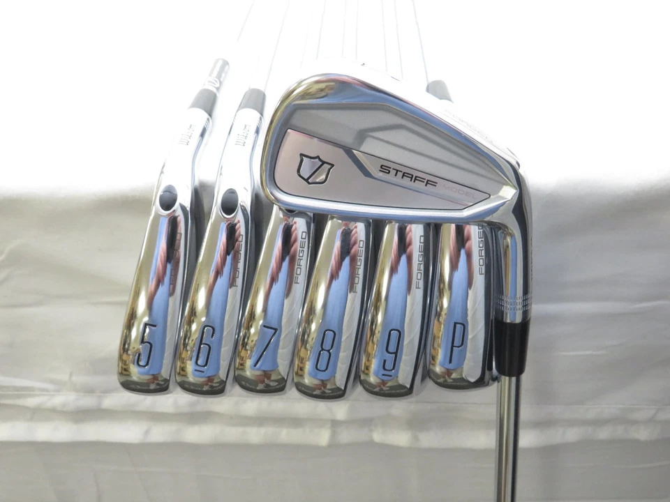 Wilson Staff Model CB Iron Set 4-PW Dynamic Gold Stiff Flex Steel Shafts** - Image 1 of 4