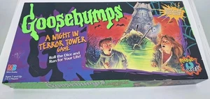 Vintage Goosebumps Board Game Night In Terror Tower RL Stine 1996 - READ - Picture 1 of 21