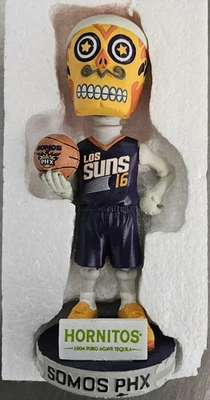 Phoenix Suns Sugar Skull Die De Los Muertos Somos PHX Bobblehead Hornitos SGA - Image 1 of 4