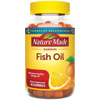 Nature Made Fish Oil Gummies - Orange 90 Gummies - Image 1 of 2