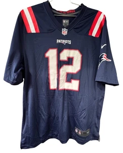 Maglia Nike da uomo taglia XL Elite Tom Brady New England Patriots Vapor Limited NFL - Foto 1 di 8