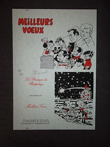 ex-libris attanasio(carte de voeux)-1(fond blanc) - Imagen 1 de 1