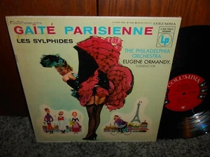 GAITE PARISIENNE LES SYLPHIDES THE PHILADELPHIA ORCHESTRA ORMANDY 6 EYE LP - Picture 1 of 3