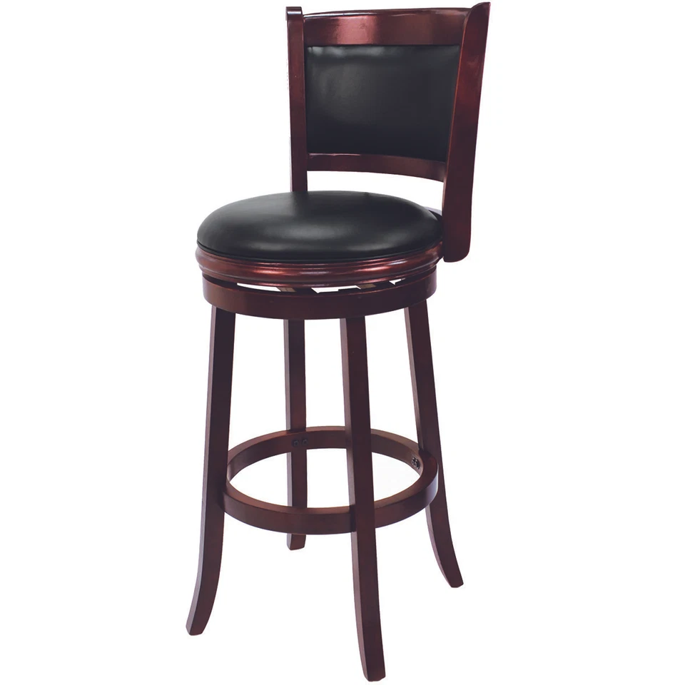 Ram Game Room Barstool With Padded Backrest & Round Seat - 30" - 6 Colors To Cho - Image 1 of 1