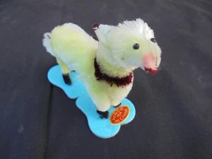 Vintage Chenille Pfeifenputzer Tier Ornament altes China Etikett TOP #2 - Bild 1 von 4