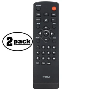 2-Pack Replacement Remote Control for Emerson LC320EM2F, LC220EM1, LC320EMXF TV - Picture 1 of 1