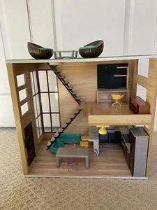 Casa delle Bambole Battat Nostra Generazione Lori’s Loft - Arredata! - Foto 1 di 7
