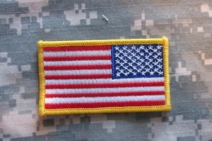 Auténtico Parche Militar Lado Derecho Bandera de Estados Unidos Lado de Combate - NUEVO - Imagen 1 de 1