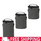 2/3/4-Layer Picnic Insulated Bags Barrel Oxford Tear-resistant for Office School