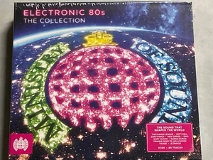 ELECTRONIC 80's CD HUMAN LEAGUE - EURYTHMICS -GARY NUMAN- CURE-JOY DIVISION 4CD - Picture 1 of 2
