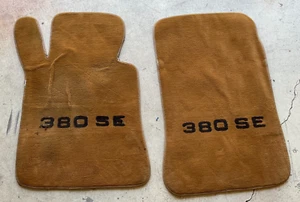 Alfombrilla color Mercedes W126 Palomino 380SE 1984-1985 - Imagen 1 de 6