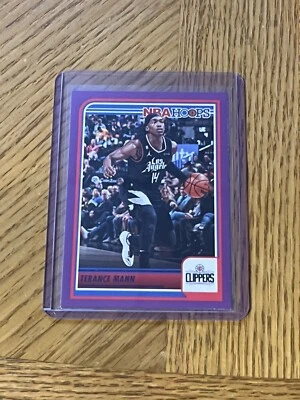 Terance Mann 2023 Panini Hoops Basketball Purple Los Angeles Clippers #130 - Image 1 of 2