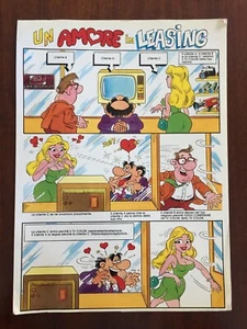 Cartellina a Fumetto Porta Documenti Un Amore in Leasing - Picture 1 of 2