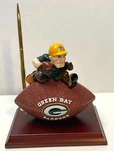 NFL Green Bay Packers Team Spirit Schreibtisch Set Uhr Stifthalter Weihnachten Neu - Bild 1 von 21