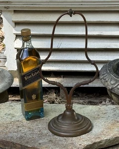 Antike frühe E F Caldwell Bronze Glocke / scharfe Form Lampenfuß nur signiert - Bild 1 von 11