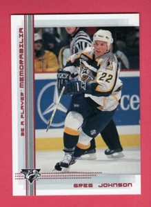 2000-01 BAP Memorabilia Ruby #338 Greg Johnson Nashville Predators /200 - Picture 1 of 2