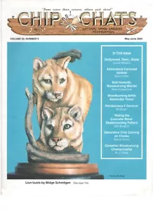 Chip Chats Magazine May - June 2005 Dollywood Adirondack Carousel Bob Howarth - Picture 1 of 1