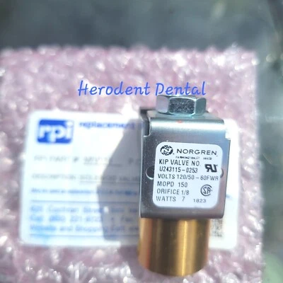 Midmark SOLENOID VALVE (AIR VALVE) (New Style Units) RPI Part #MIV118
