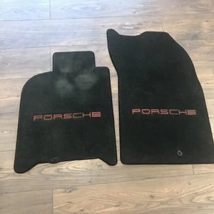 PORSCHE 911 Black Floor Mats OEM - Picture 1 of 11